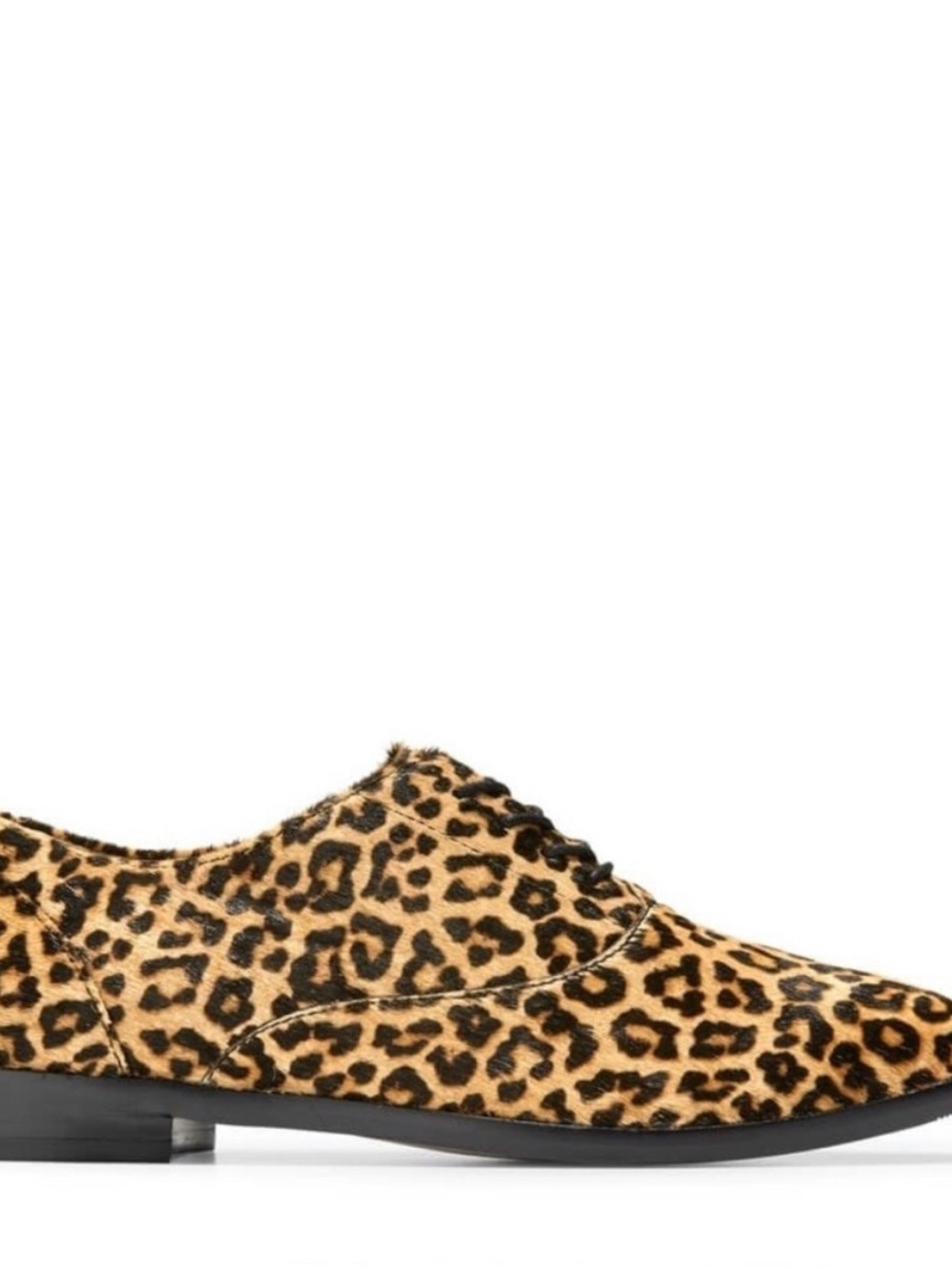 Cole Haan Grand 360 Series Leopard Print Lace-Up Dress Shoes size 5.5